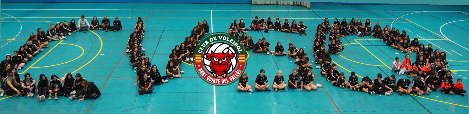 BENVINGUTS AL CLUB DE VOLEIBOL SANT QUIRZE DEL VALLÈS